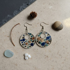 Speckled Orbit Earrings